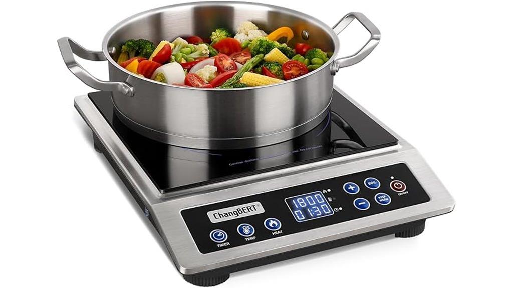 eight setting portable cooker