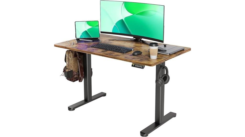 electric adjustable sit stand desk