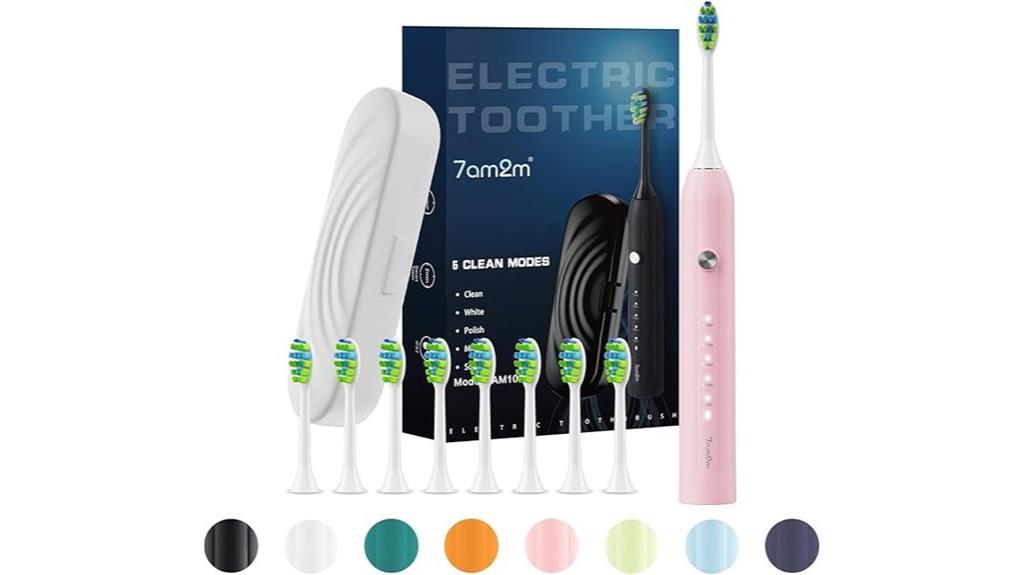 electric toothbrush 8 heads