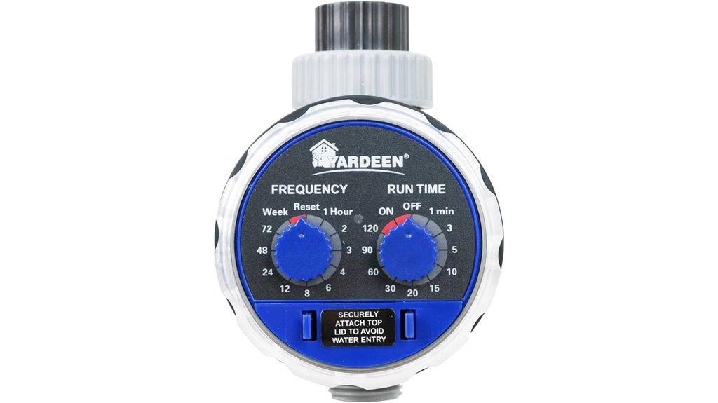electronic garden water timer
