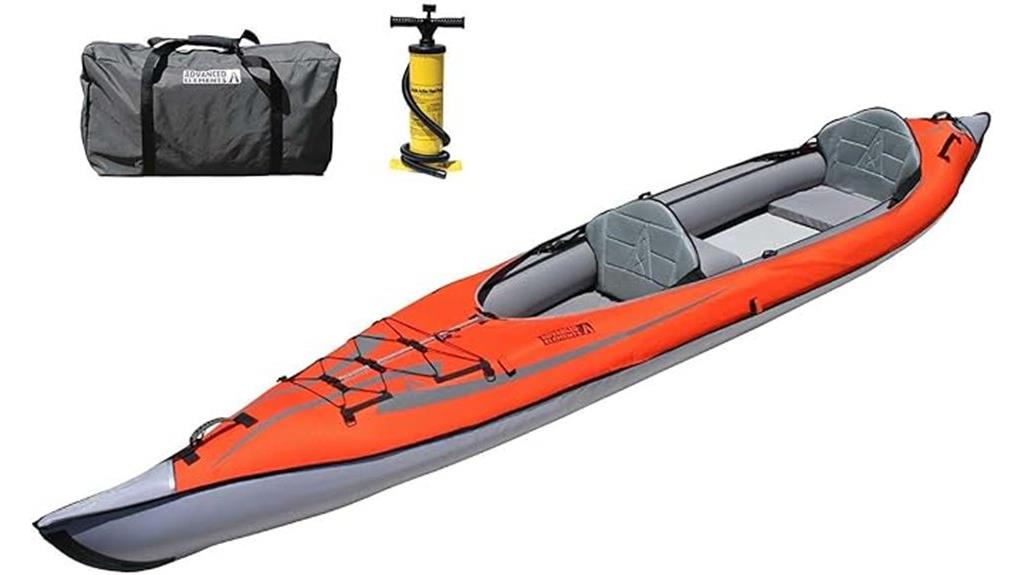 elite convertible inflatable kayak
