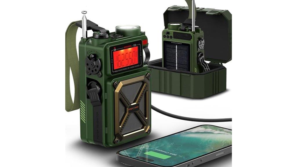 emergency weather radio with power bank