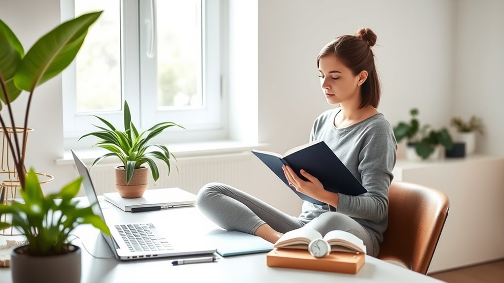 enhance focus through routines