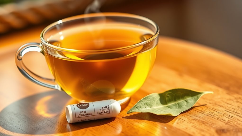 enhanced alertness with l theanine