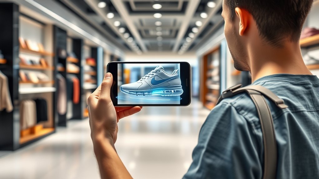 enhanced immersive shopping experience