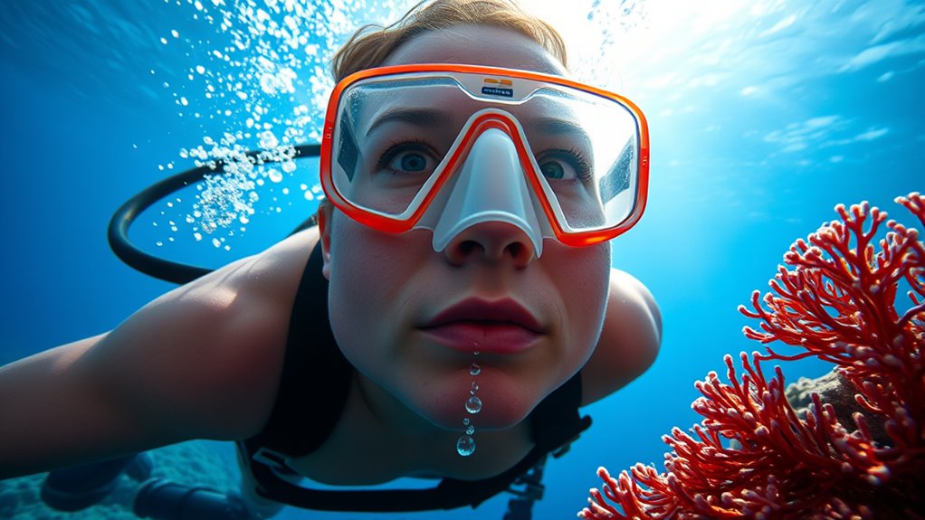 enhanced lung capacity and buoyancy