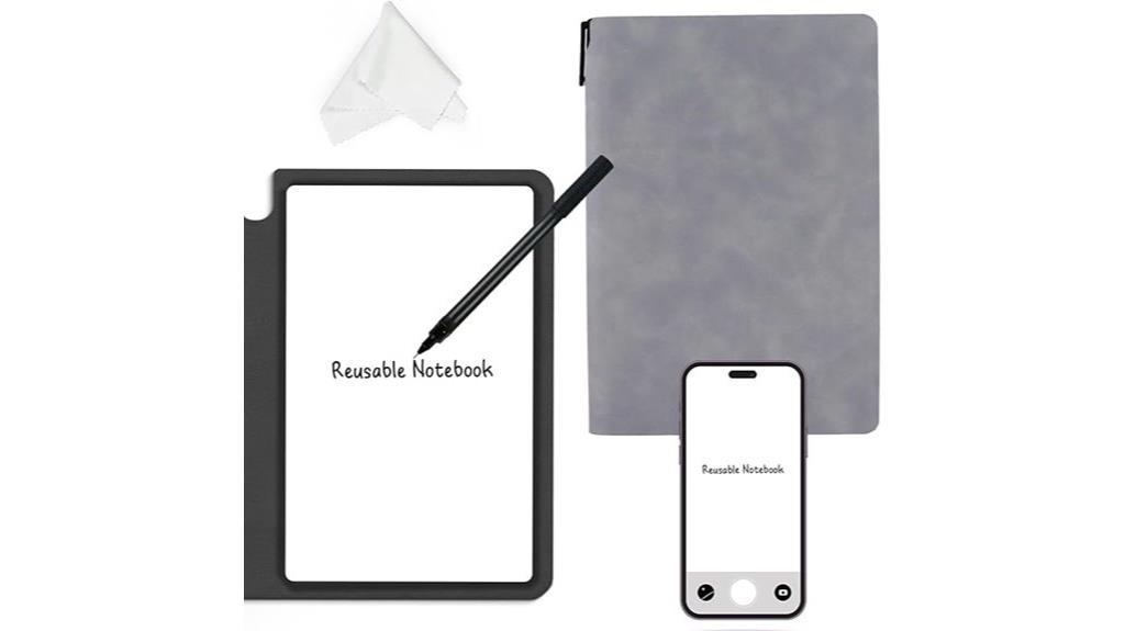 erasable portable sketch notebook