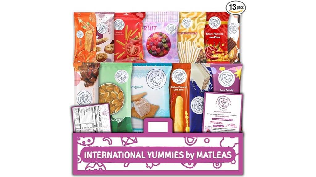 exotic snack box bundle