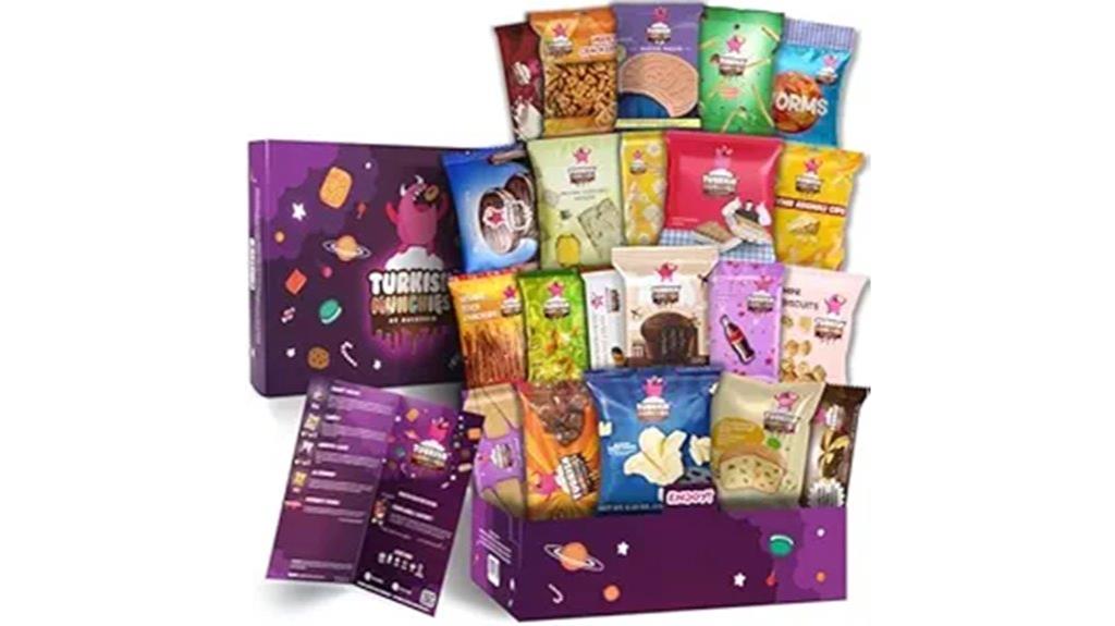 exotic snack box collection