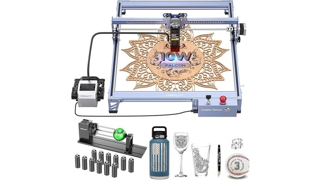 falcon 10w laser engraver