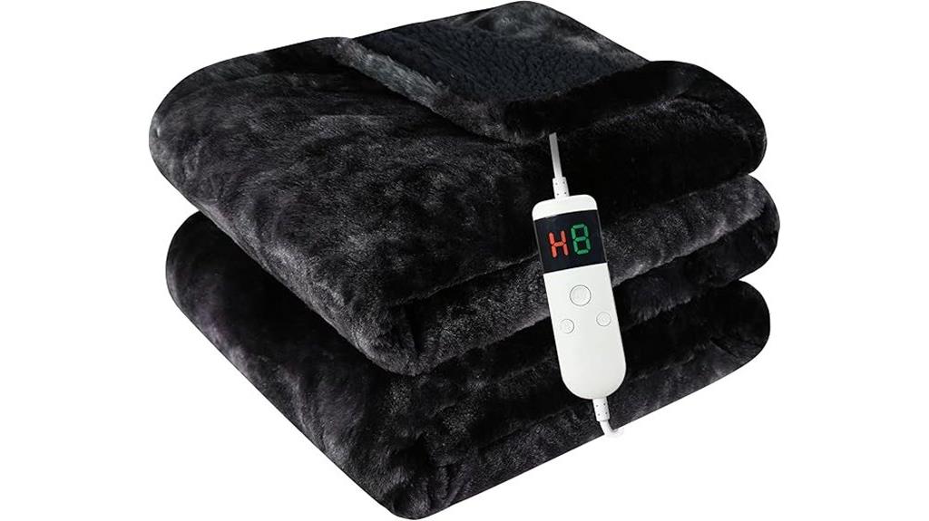 fast heating heated blanket