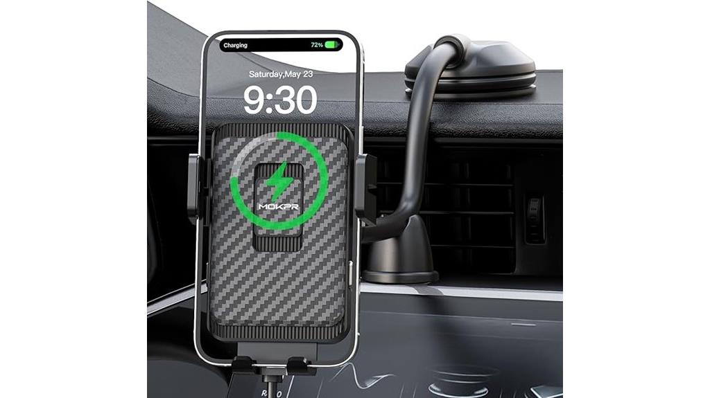 fast wireless car mount