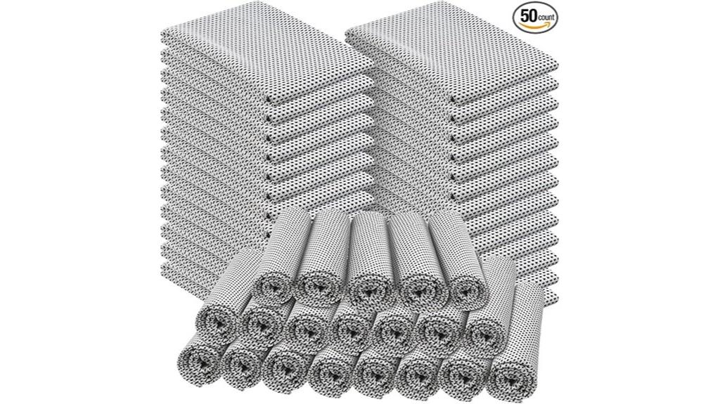 fifty microfiber cooling towels