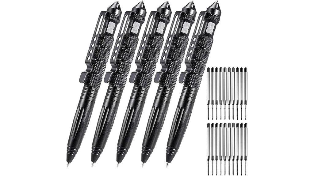 five tactical pen set