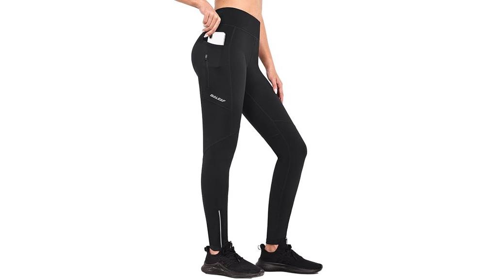 fleece lined water resistant leggings