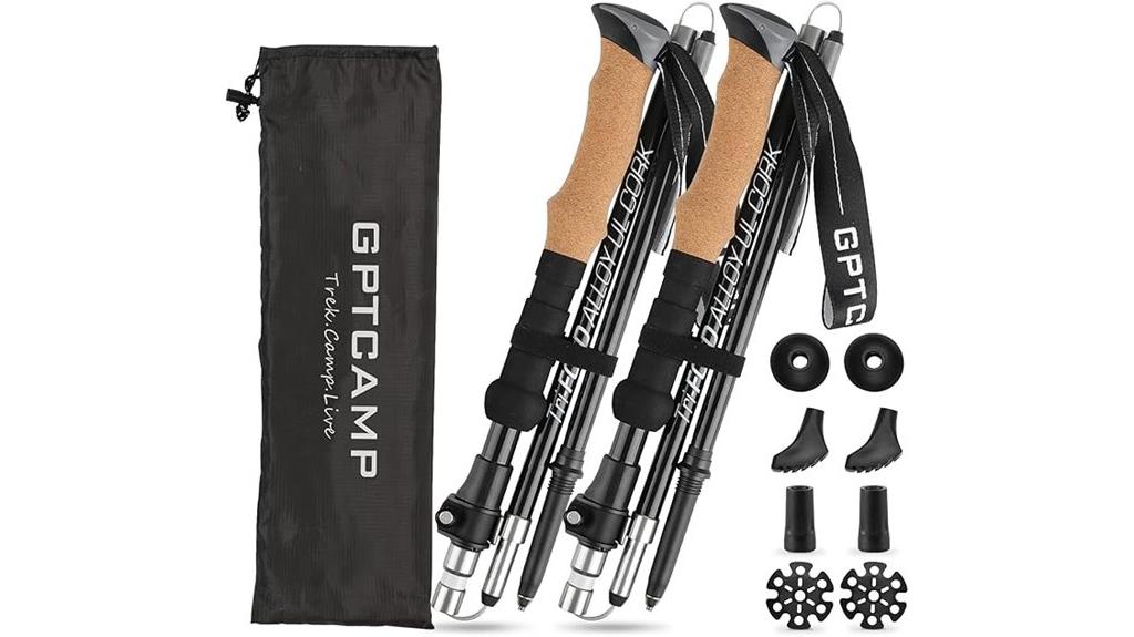 foldable nordic walking poles
