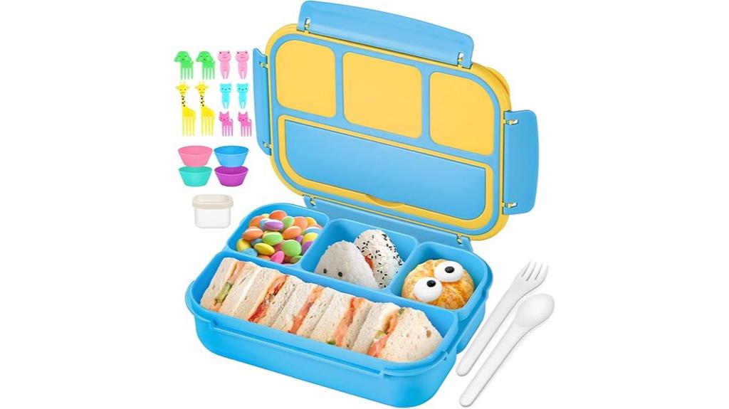 four compartment bento box