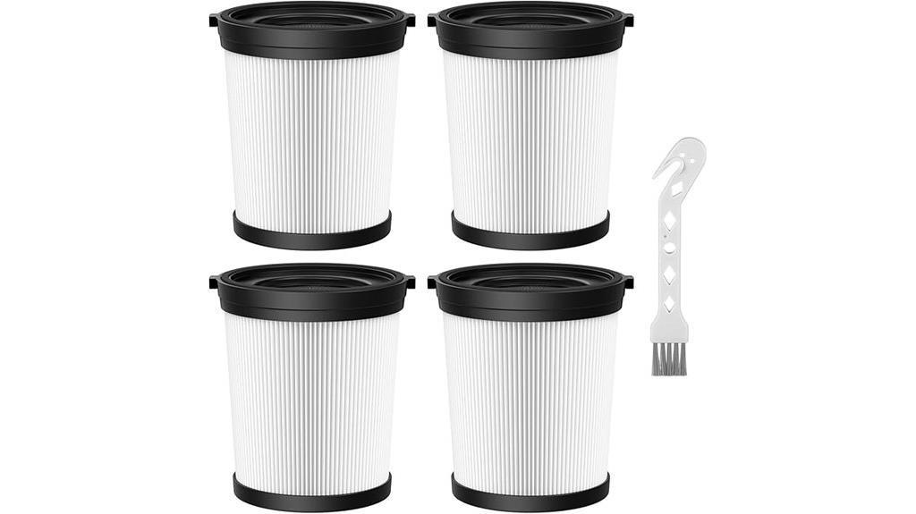 four pack hepa filters