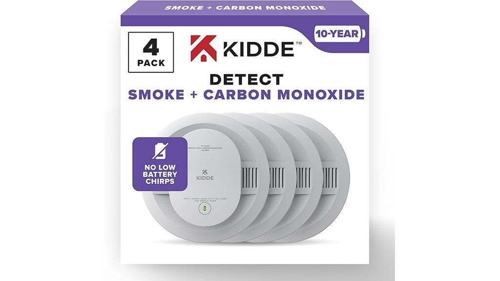 four year battery smoke detectors