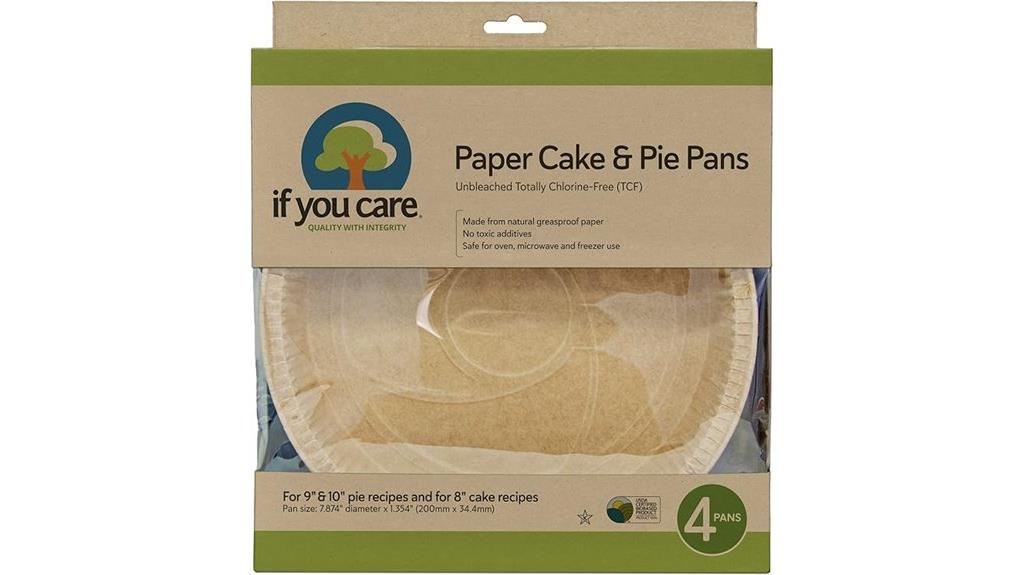 fsc certified baking pans