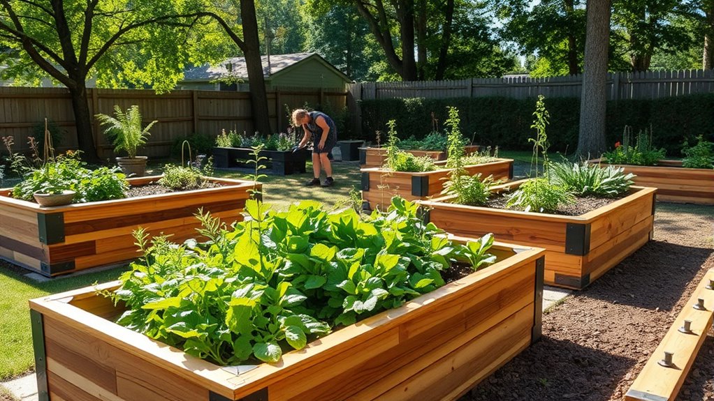 garden bed selection criteria