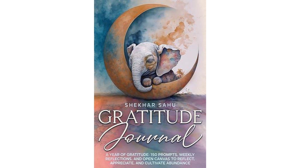 gratitude journal with prompts