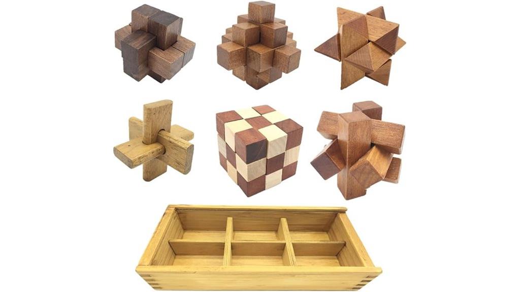 guaishou wooden brain puzzle