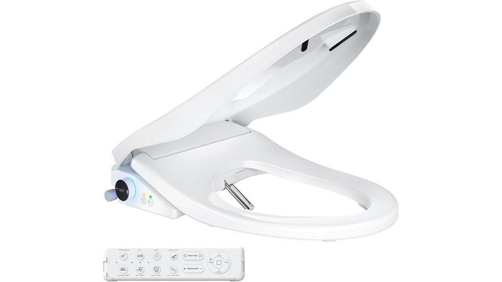 heated wireless self cleaning bidet