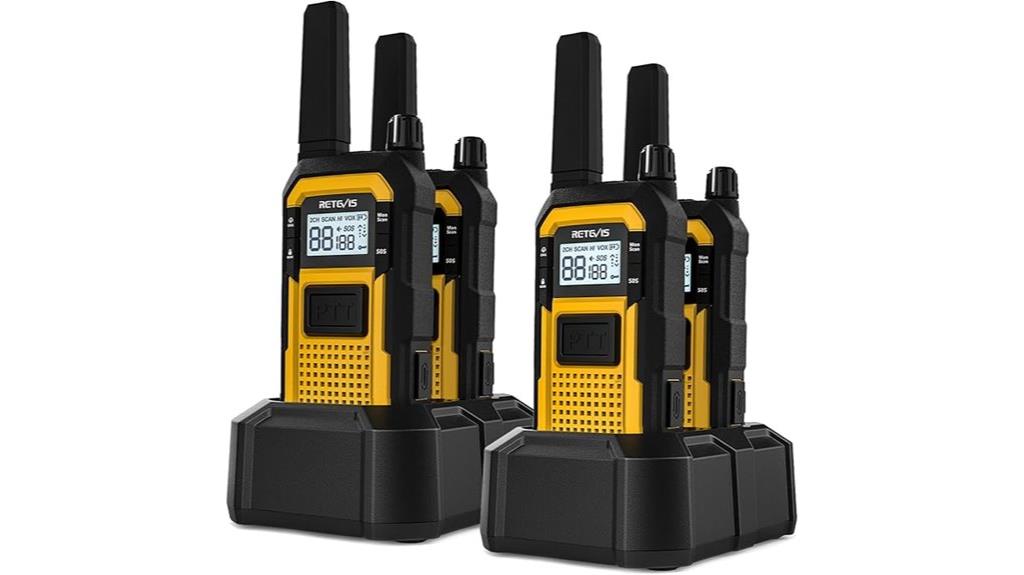 heavy duty radio set