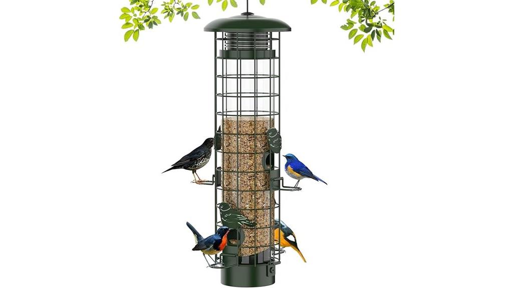 heavy duty squirrel proof feeder