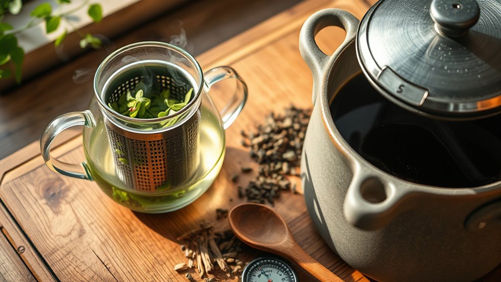 herb preparation and equipment