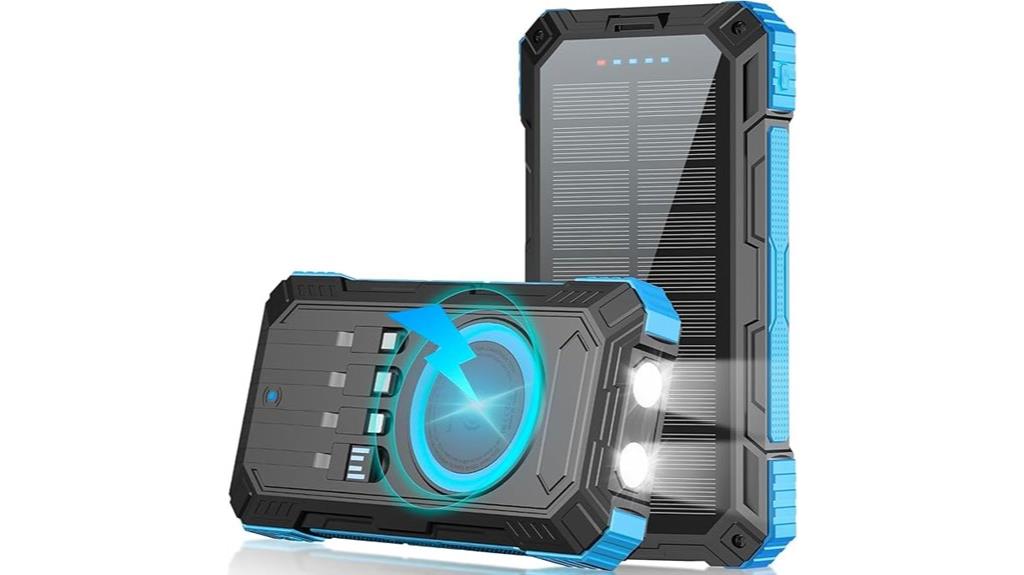 high capacity solar charger