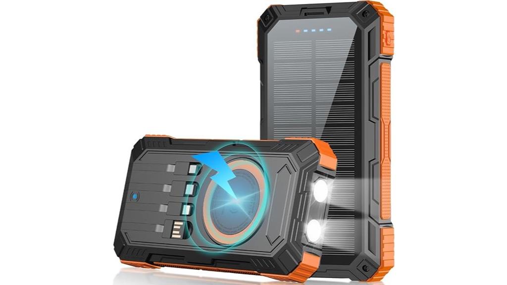high capacity solar charger