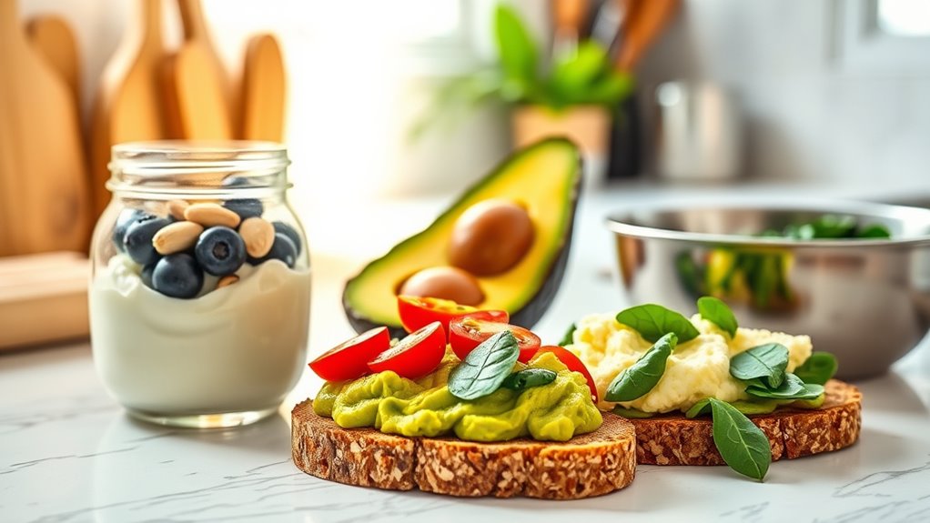 high protein breakfast options
