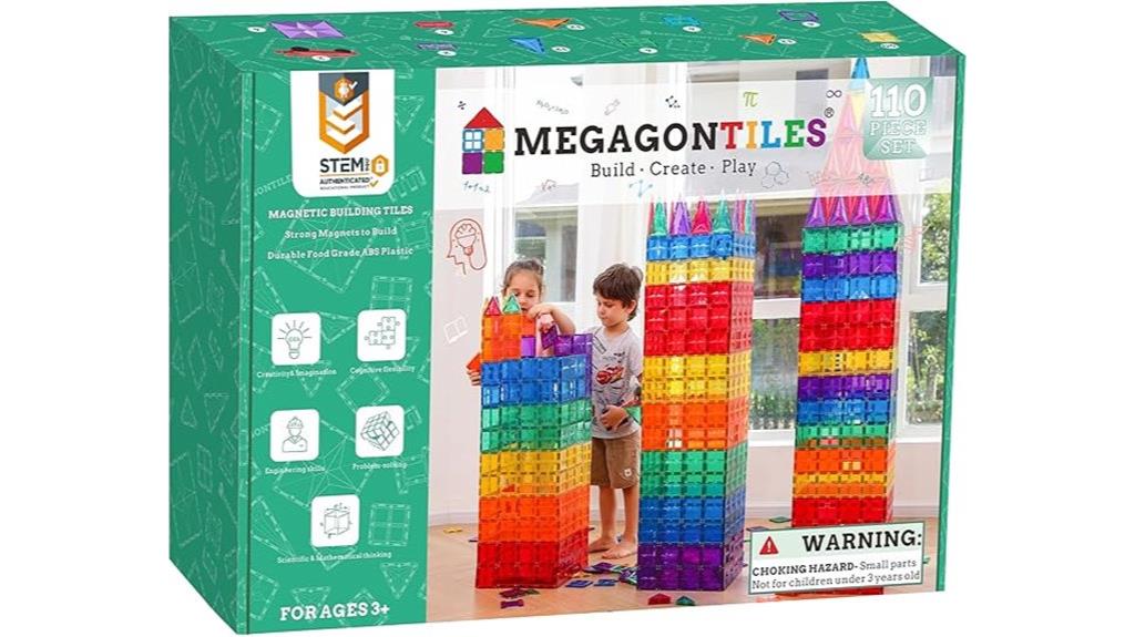 high quality magnetic building tiles