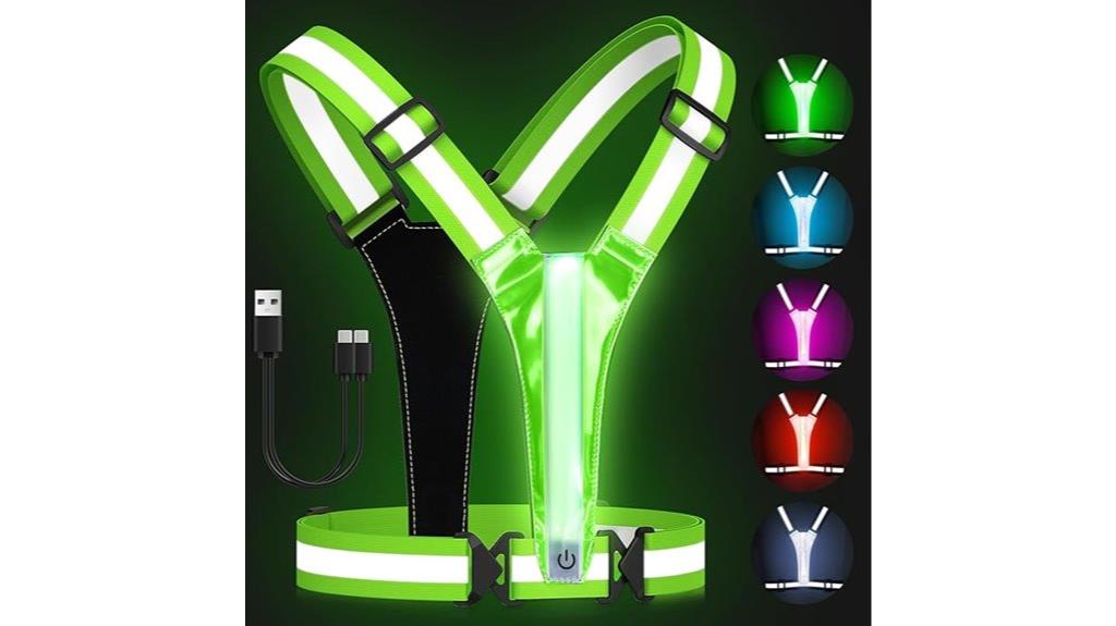 high visibility running vest