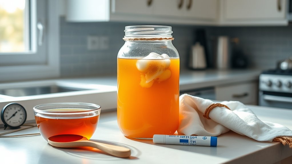 home kombucha brewing safely