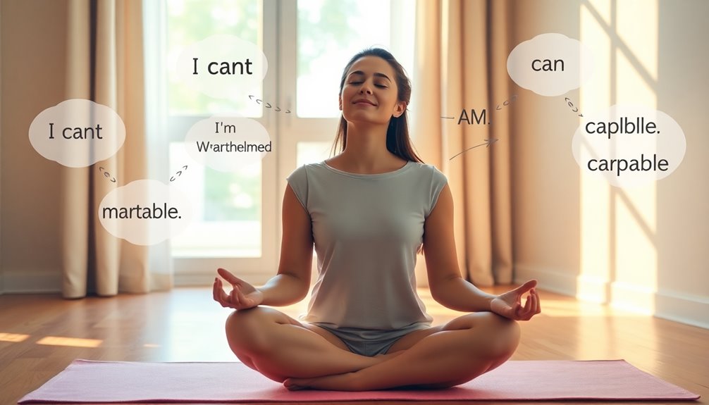 identify and reframe negative thoughts