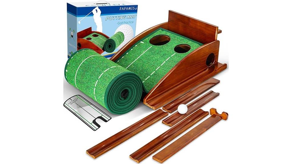 indoor golf practice mat
