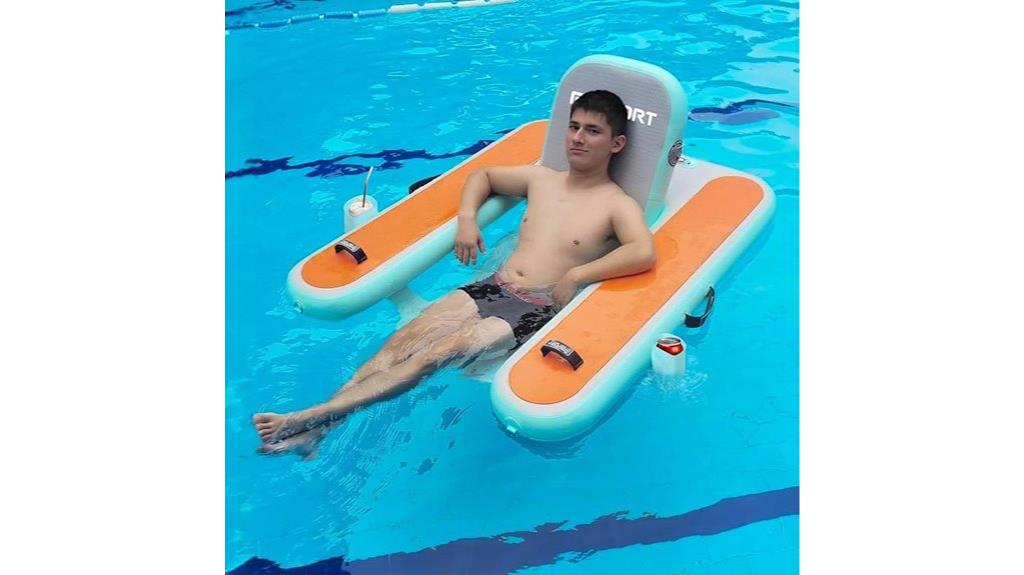 inflatable adult pool float