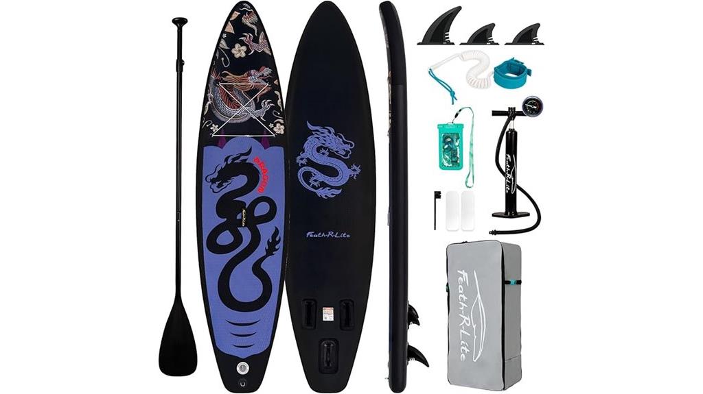 inflatable paddle board set