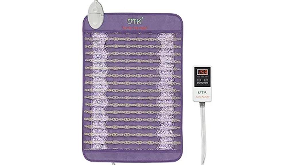 infrared amethyst heating pad