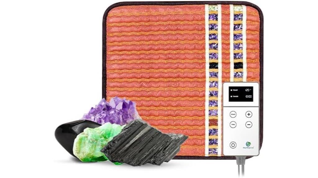 infrared heating pad size