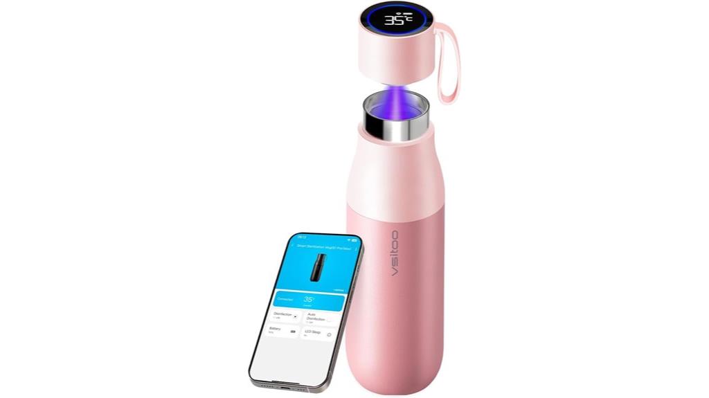 insulated bpa free smart bottle