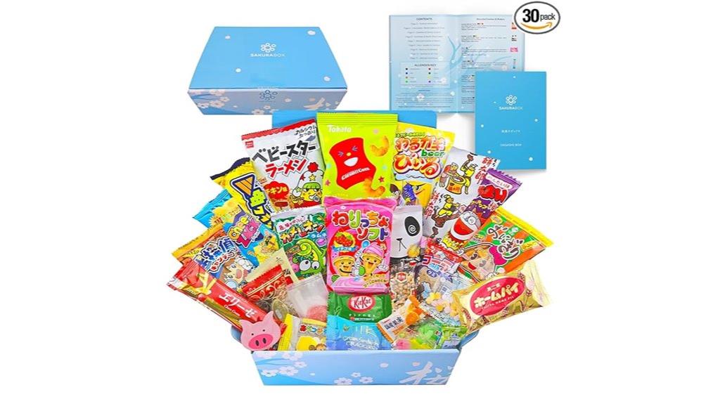 japanese snack gift set