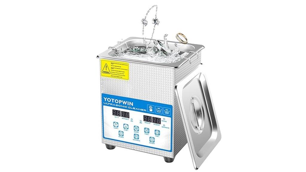 jewelry cleaner with timer
