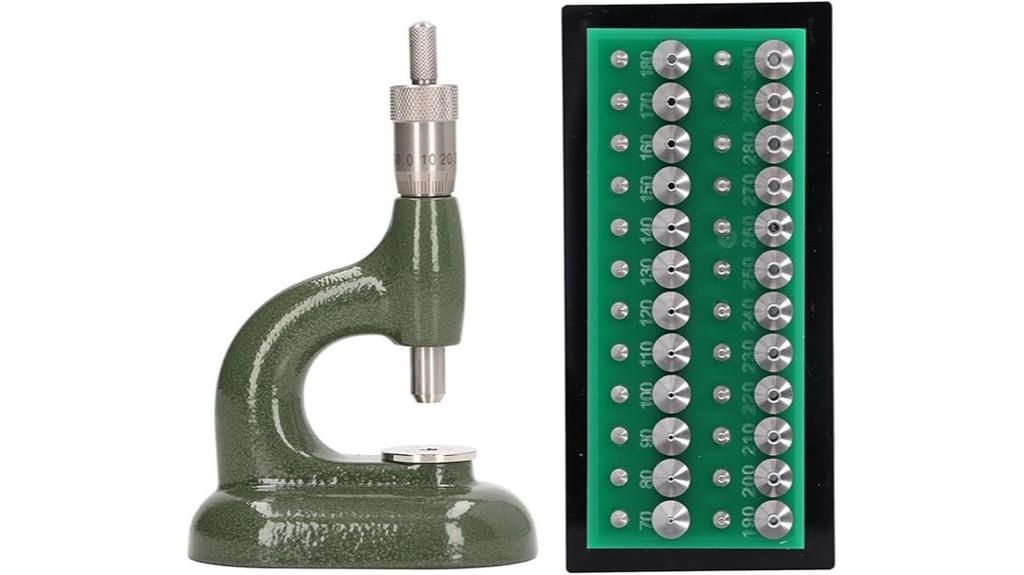 jewelry hole die set