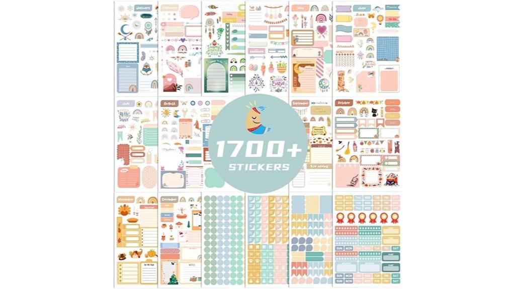 joyberg 1700 sticker collection