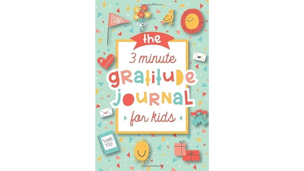 kids 3 min gratitude journal