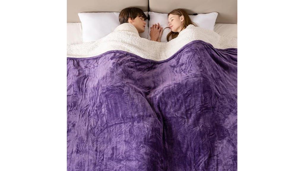 king size dual control blanket